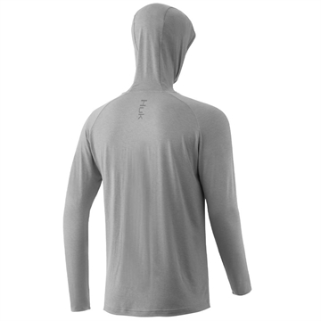 Picture of Huk Waypoint Hoodie Grey S H1200292-020-S