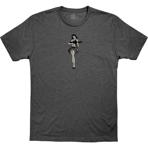 Picture of Magpul HULA GIRL CVC T-SHIRT X-LARGE CHARCOAL MAG1117-011-XL