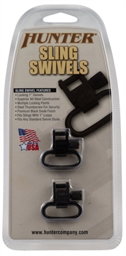 Picture of Hunter Company Swivel Set Sling Swivel 1" Black Oxide Steel 02422