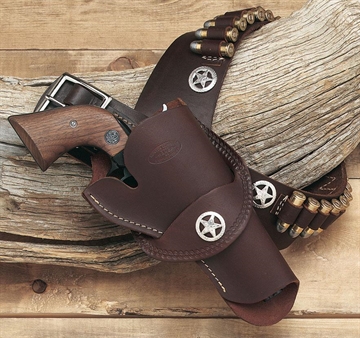 Picture of Hunter Leather 3 3/4" - 4 5/8" West Crossdraw Holster 1090C-40