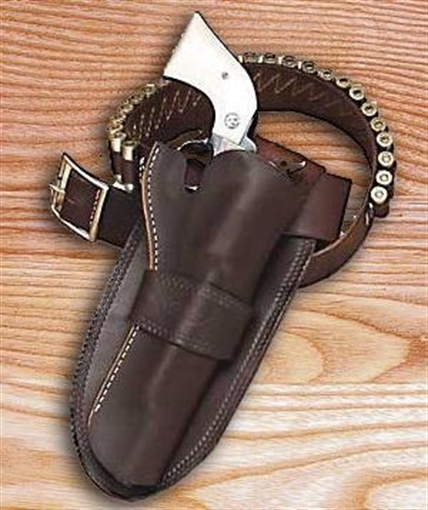 Picture of Hunter Leather 4" - 5 1/2" Single Loop Single Loop Antique Brown 1082-40