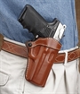 Picture of Hunter Leather Open Top Holster Colt Commander Right Hand Tan 5200-7