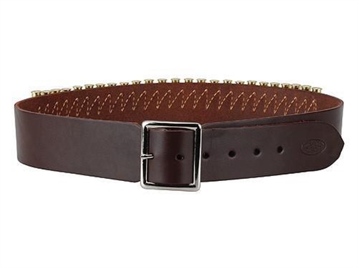 Picture of Hunter Leather Specialty Belts .38 Caliber 46" - 51" X-Large Antique Brown 01381XL