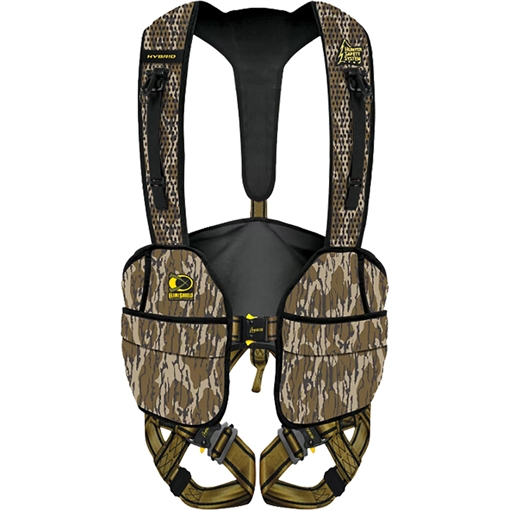 Picture of Hunter Safety System Hunter Safety System Hybrid Harness w/Elimishield Mossy Oak Bottomland 2X-Large/3X-Large HYBRID-M-2XL/3XL
