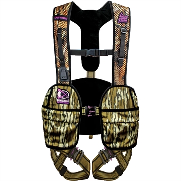Picture of Hunter Safety System Hunter Safety System Lady Hybrid Harness M/L 175-250 lbs. Mossy Oak LADY-M M/L LADY-M-M/L