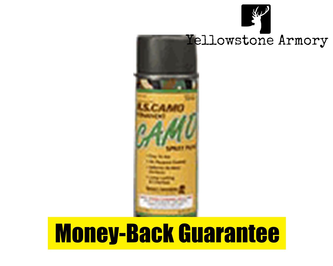 HUNTER SPECIALTIES CAMO SPRAY PAINT FLAT BLACK 12OZ HS-00323-img-0