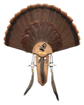 Picture of Hunters Specialties Three Beard Mounting Plaque Includes Mounting Hardware STR06949