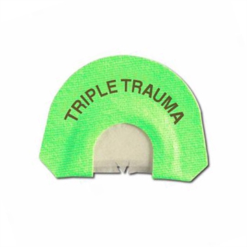 Picture of Hunters Specialties HSSTR Premium Flex Triple Trauma Attracts Turkey Species Yellow HSSTR 05901