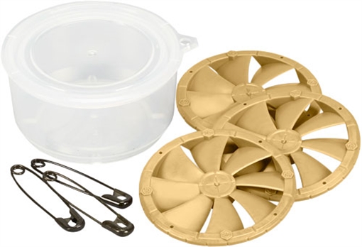 Picture of HUNTER SPECIALTIES WAFER BLADE 2 HOT DOES SCENT 3-PACK HS-01006