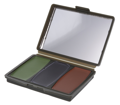 Picture of Hunters Specialties Camo-Compac 3 Woodland Makeup Kit Black/Brown/Green 00260