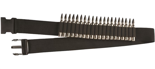 Picture of Hunters Specialties Rifle Shell Belt Black Nylon Webb 20rd Waist Mount 00682