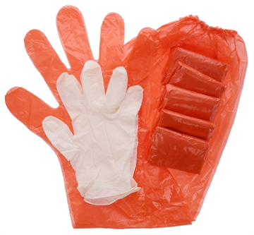 Picture of Hunters Specialties Field Dressing White Short & Shoulder Length Polymer OSFA 12 Pair 01059