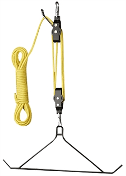 Picture of Hunters Specialties HS- 4:1 Lift System Black/Yellow 600 lbs Weight Capacity HS- 00645C