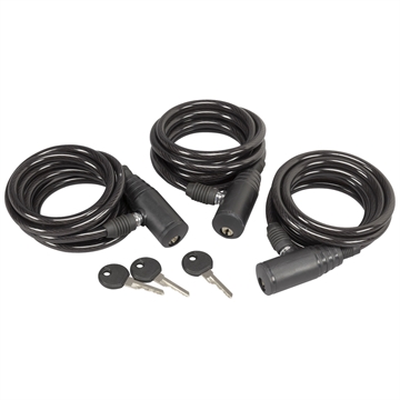 Picture of Hunters Specialties Cable Lock Black 3 Pack 6' HS-00608