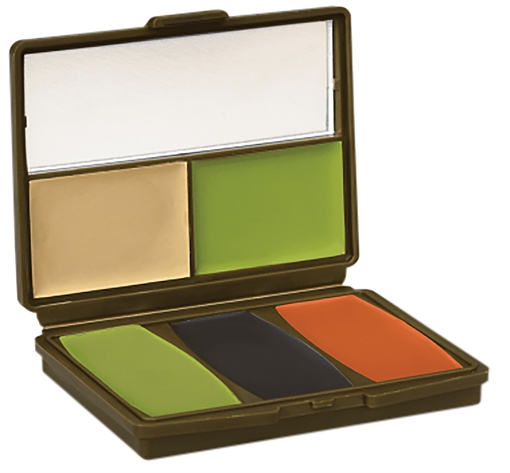 Picture of Hunters Specialties Camo-Compac 5-Color Military Makeup Kit Green/Brown/Black/Sand HS00278