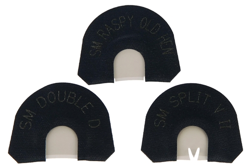 Picture of Hunters Specialties Lil' Strut Starter Pack Diaphragm Call Attracts Turkey Species Black STR05934