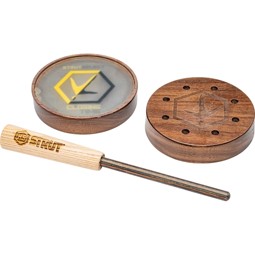 Picture of Hunters Specialties Hunters Specialties Strut Select Turkey Call Closing Time Glass Pan Call HS-STR-100166