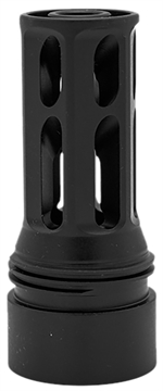 Picture of HUXWRX Safety Company Flash Hider-QD, 223 Remington/556NATO, Black, M24X1.5 RH, Fits HuxWrx/OSS Suppressors 1914