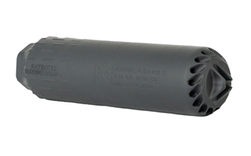 Picture of HUXWRX Safety Company Flow 556 Ti, Suppressor, 6.8" Long, 556NATO, C-Series Cerakote Finish, Black, Grade 5 Titanium Construction 3059