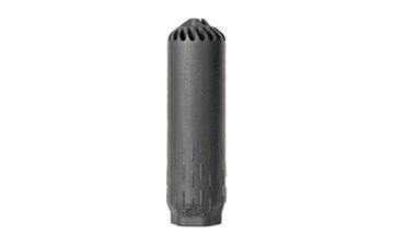 Picture of HUXWRX Safety Company Flow 6K, Suppressor, 6MM, Black, 17-4PH Stainless Steel, Fits HUXWRX Muzzle Devices 2892