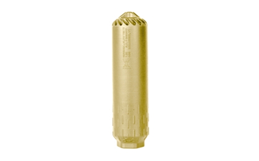 Picture of HUXWRX Safety Company Flow, Suppressor, 762NATO, Flat Dark Earth, Titanium, Fits HUXWRX Muzzle Devices 2548