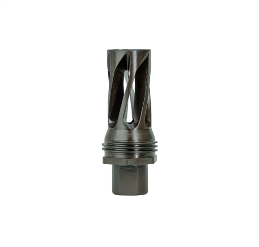 Picture of HUXWRX Safety Company Flash Hider-QD 556, 1/2X28 Long (2.7"), .223 Remington/5.56NATO, Flash Hider, Quick Detach Suppressor Mount, Compatible with HX-QD 556K, 556, 762, 762 Ti, Magnum Ti Suppressors, Black 2885