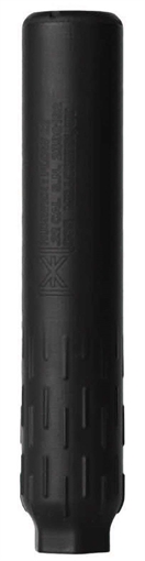 Picture of HUXWRX FLOW 22 TI SUPPRESSOR BLK 1/2X28 DIRECT THREAD COMPATIBLE CAL 17HMR/22LR/22MAG/5.7X28MM 706433764297