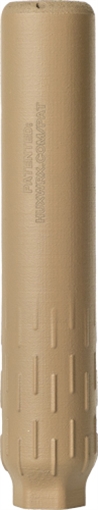Picture of HUXWRX FLOW 22 TI SUPPRESSOR FLOW-THROUGH 3D TITANIUM FDE 3166