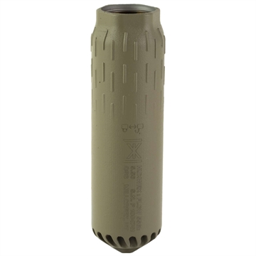 Picture of HUXWRX FLOW 556K SUPPRESSOR FDE W/FLASH HIDER FULL AUTO RATED 5.56/17HMR/5.7X28 706433763566