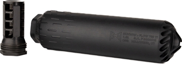 Picture of HUXWRX FLOW 762 TI KIT SUPPRESSOR W/ MUZZLE BRAKE BLK 2748
