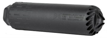 Picture of HUXWRX Safety Company Flow, Suppressor, 762NATO, Black, Titanium, Includes 5/8x24 762 Muzzle Brake, Fits HUXWRX Muzzle Devices 2748
