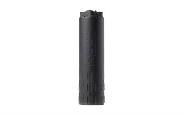Picture of HUXWRX FLOW 9K SS SUPPRESSOR 1/2X28 STICTION COMP BLACK M3815