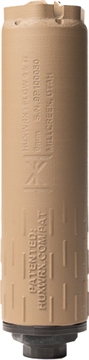 Picture of HUXWRX FLOW 9K TI SUPPRESSOR CERAKOTE FDE 3475