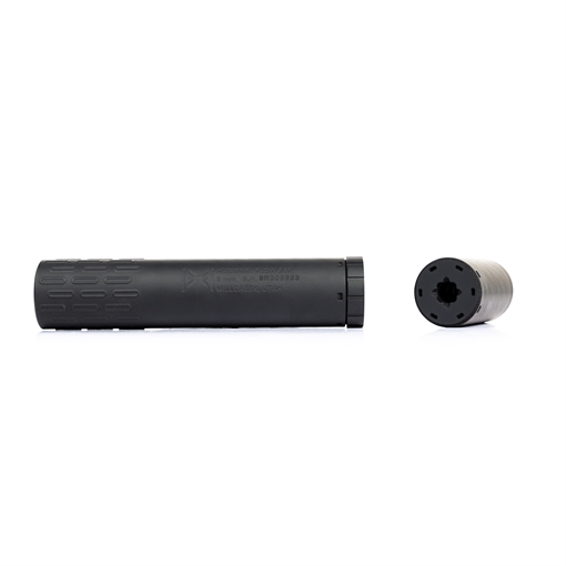 Picture of HUXWRX FLOW 9M SUPRESSOR BLACK 1/2X28 BOOSTER ASSEMBLY 810176430699