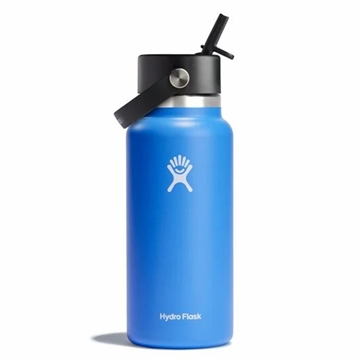 Picture of Hydro Flask 32 oz Wide Mouth with Flex Straw Cap W32BFS482