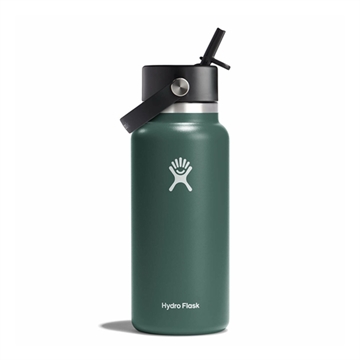 Picture of Hydro Flask 32 oz Wide Mouth with Flex Straw Cap W32BFS332