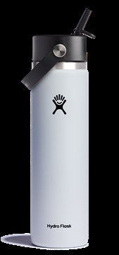 Picture of Hydro Flask Wide Mouth Insulated Water Bottle w/ Flex Straw Cap W24BFS110