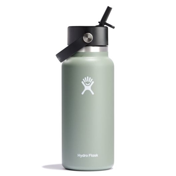 Picture of Hydro Flask Wide Mouth Insulated Water Bottle w/ Flex Straw Cap W32BFS374