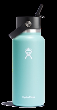 Picture of Hydro Flask Wide Mouth Insulated Water Bottle w/ Flex Straw Cap W32BFS441