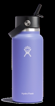 Picture of Hydro Flask Wide Mouth Insulated Water Bottle w/ Flex Straw Cap W32BFS474
