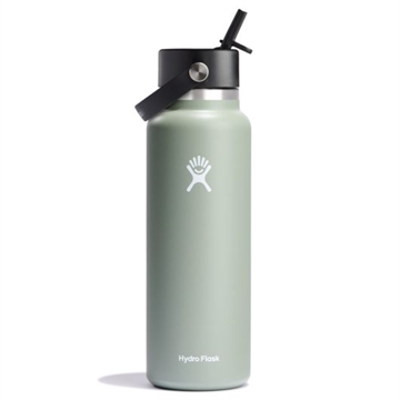 Picture of Hydro Flask Wide Mouth Insulated Water Bottle w/ Flex Straw Cap W40BFS374