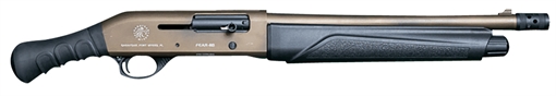 Picture of Hyperion Munitions FEAR-118 12 Gauge Semi-Auto 4+1 14.50", Battel Bronze Barrel/Rec, Black Synthetic Furniture, Birdshead Grip FEAR118BB