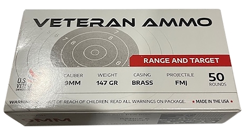 Picture of Hyperion Munitions 9mm 147 gr 50 Per Box/ 20 Case HMBX914