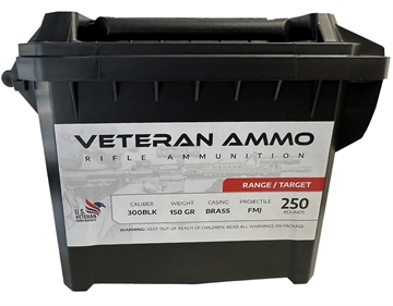 Show details for Hyperion Munitions 300 Blackout 150 gr Full Metal Jacket 250 Per Box HMCAN300BLK150250 Picture of Hyperion Munitions 300 Blackout 150 gr Full Metal Jacket 250 Per Box HMCAN300BLK150250