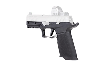 Picture of Icarus Precision A.C.E. Socom, Carry, Grip Module, Fits Sig P320 Carry, Aluminum Construction, Anodized Finish, Black 320_SOCOM_CRY_NON_BLK