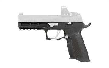 Picture of Icarus Precision A.C.E. Socom, Full, Grip Module, Fits Sig P320 Full Size, Aluminum Construction, Anodized Finish, Black 320_SOCOM_FULL_NON_BLK