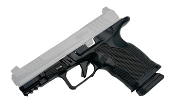 Picture of Icarus Precision A.C.E., Grip Module, Fits Ruger RXM Compact, Aluminum Construction, Anodized Finish, Black RXM_C_BLK