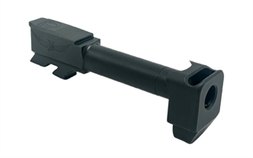 Picture of Icarus Precision Omega Comp/Barrel, 9MM, Fits Sig P365XL OEM Slides, Nitride Finish, Black, Includes Barrel and Compensator 365_XL_COMP_BLK