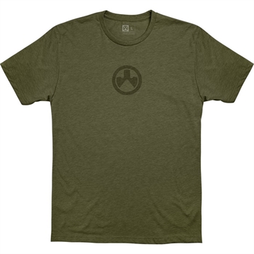 Picture of Magpul ICON LOGO CVC T-SHIRT LARGE OD HEATHER MAG1115-317-L