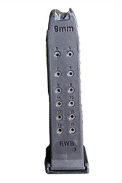 Picture of ICON MARKETING GROUP GLOCK 19 9MM 15RD MAGAZINE RWB-G19MAG